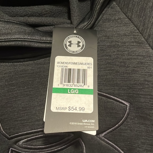 NWT Women’s Under Armour  Cold Gear Sweatshirt - Picture 4 of 7